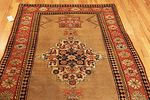 Antique Persian Serab Camel Hair Carpet - No Reserve 9 ft 8 in x 5 ft 9 in (2.95 m x 1.75 m). Image - 3