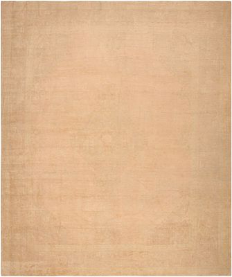 Large Antique Turkish Oushak Rug 16 ft 4 in x 13 ft 7 in (4.98 m x 4.14 m). Curated collection 