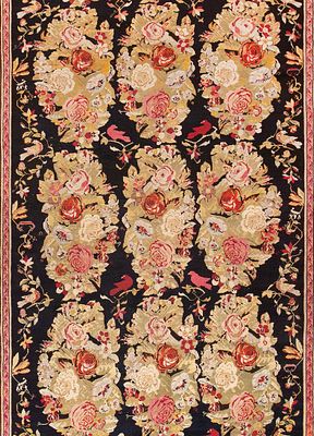 Extra-Long Antique Karabagh Gallery Carpet, South Caucasus, circa 1900 - 21 ft 1 in x 7 ft 10 in. 