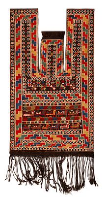 No Reserve - Antique Caucasian Soumak Horse Cover, late 19th century - 5 ft 8 in x 3 ft 3 in (1.72 m
