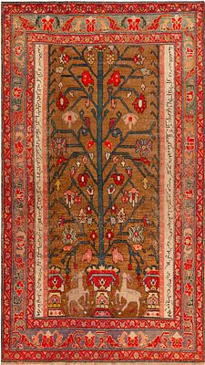 Antique Tree of Life Karabagh Rug, South Caucasus, circa 1910 - 8 ft 2 in x 4 ft 8 in (2.49 m x 1.42