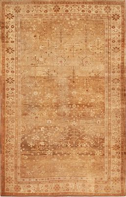 No Reserve - Large Antique Amritsar Carpet, North India, circa 1900 - 17 ft x 11 ft (5.18 m x 3.35. 