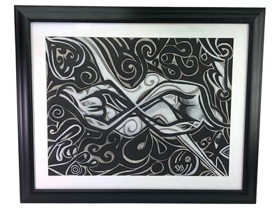 DB 2009 Abstract Oil Pastel Artwork. Abstract oil pastel artwork by DB, created in 2009. 