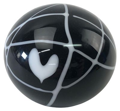 Rare Terry Crider Art Glass Paperweight. Rare art glass paperweight by renowned self-taught 
