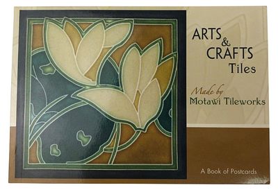 Rare Motawi Tileworks Arts & Crafts Postcard Book. Rare out-of-print book of 30 oversized 