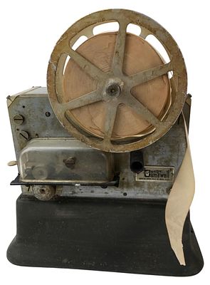 Gamewell Fire Alarm Telegraph Punch Register. Gamewell fire alarm telegraph punch register. Made 