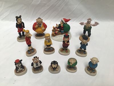 A collection of twelve assorted Robert Harrop Designs for D. C. Thomson &amp; co. Beano and 