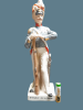 Porcelain statue soldiers from Napoleon's army. A quality item. Heig 22-25 cm. The battery to Image - 6