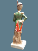 Porcelain statue soldiers from Napoleon's army. A quality item. Heig 22-25 cm. The battery to Image - 3