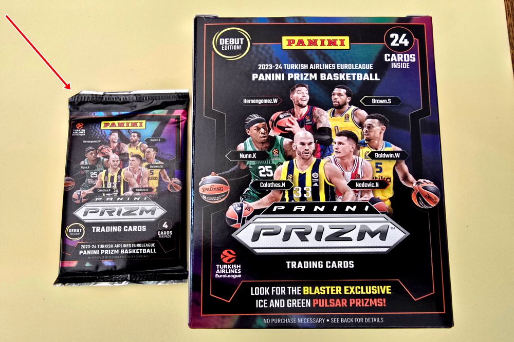 Euroleague 2023-2024 Original sealed deck - 4 cards. A sought-after and rare item.
Made by