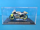 Yamaha YZR 250 motorcycle model of French racer Olivier Jacque from 2000. 1/24 scale model made Image - 1