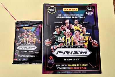 Euroleague 2023-2024 Original sealed deck - 4 cards. A sought-after and rare item. 
Made by 