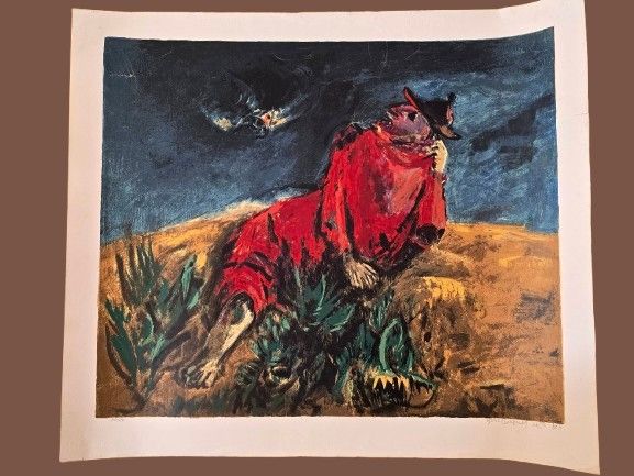 Yoel Berger Signed Print. Signed and numbered print 
Unframed - painting only - framing 