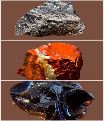 Collection of natural unprocessed gemstones - Country of origin Brazil. Directly from nature. 