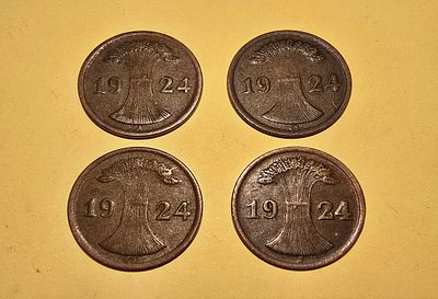 Germany coins. Diameter 20 mm. 
Items from the group of pottery jars, oil lamps, coins and 