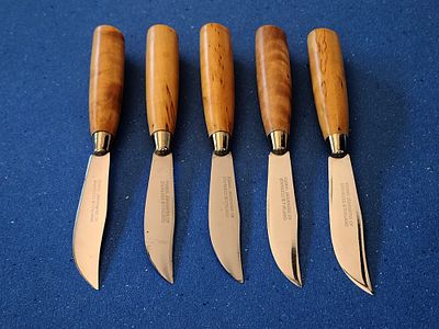 Rare and for those who know the field - IISAKKI JÄRVENPÄÄ OY Finland knife set. Fully handmade - 