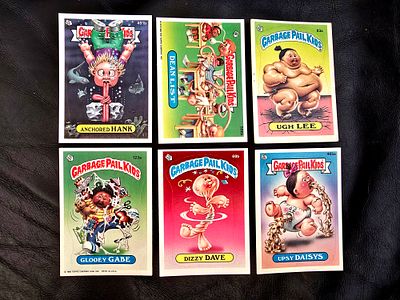 The Garbage PailKids - Original American vintage playing cards from 1986-1987. Some are rare 