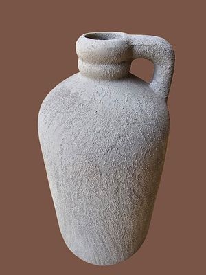 Replica antique style pottery jug/vase. A very impressive and high quality item. 
Made of 