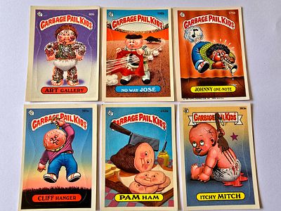 The Garbage Bunch - Original American vintage playing cards from 1986. Some are rare and highly 