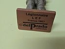 Metal statuette of a soldier of the French Foreign Legion (L&eacute;gionnaire) 1957. The figurine Image - 3
