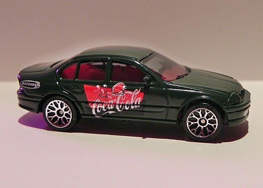 A collectible metal model of a Ford Falcon Fort&eacute; car from Matchbox, as part of a collaboration 