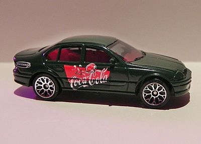 A collectible metal model of a Ford Falcon Fort&eacute; car from Matchbox, as part of a collaboration 