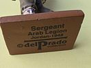 Del Prado Collectible Soldier Metal Figurine. The statuette depicts a Jordanian Legion soldier Image - 3