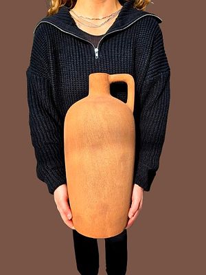 Large pottery jug, a replica of an Anatolian pottery jug from the early Bronze and Iron Ages 