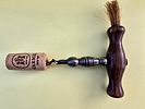 Pair of antique corkscrews. Wooden handles, deer bone and horse hair.Image - 2