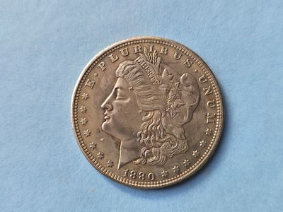 American coin sold as a high quality replica. Probably a Replica and not an original. 
Amazing 