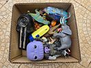 A diverse collection of plastic collectibles. Unsorted. Various situations.Image - 3