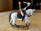 The rare series - a metal statuette of Marshal Mikhail Kutuzov from the Russian Empire, as it Image - 2
