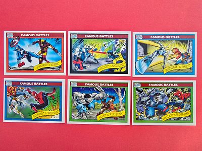 Marvel Cards 1990 United States. The cards are from 1990 and are in new condition. 
A rare and 
