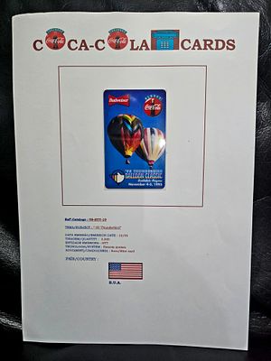 A collectible phone card issued by HT Technologies in 1995. The card was produced for the '95 