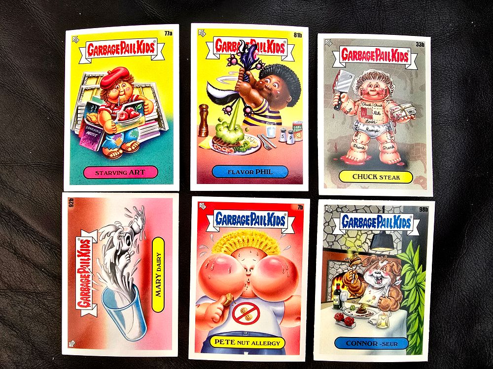 Garbage Pail Kids - Original American cards from 2021. In new condition.