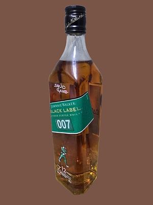 A limited edition of Johnnie Walker Black Label whiskey created in collaboration with the hit 