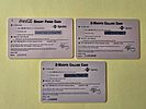 Rare and sought-after vintage Coca-Cola brand calling cards. Includes a calling card of football Image - 2