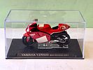 A collectible model of a Yamaha YZR500 motorcycle in 1:24 scale, representing the motorcycle Image - 1