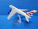 A collectible metal model of the Airbus A380 from British Airways. Quality item as new without Image - 3