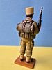 Del Prado Collectible Soldier Metal Figurine. The statuette depicts a French soldier from 1957. Image - 2