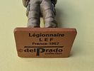 Del Prado Collectible Soldier Metal Figurine. The statuette depicts a French soldier from 1957. Image - 3