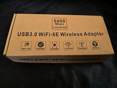 AX3000 Wireless USB Wi-Fi Adapter (Wi-Fi 6). Frequency Support: Supports 2.4GHz, 5GHz, and 6GHz. 