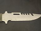 Hunting/commando/survival knife made in the U.S.A. Saber. Blade: Made of stainless steel, with Image - 5
