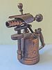 A vintage cast metal pencil sharpener in the shape of a gas burner (Blowtorch), usually Image - 3