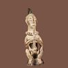 African figure from the Idoma, Nigeria.. African small 28 cm figure from the Idoma, Nigeria. Image - 3