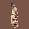 African figure from the Idoma, Nigeria.. African small 28 cm figure from the Idoma, Nigeria. Image - 5
