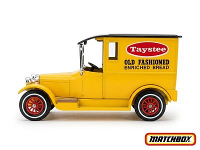 A collectible model from Matchbox Models of Yesteryear, representing a 1927 Van Talbot. Diecast 