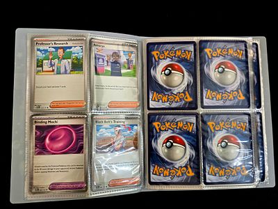 Collection of original Pokemon cards in an album - total of 120 cards. In perfect condition - 