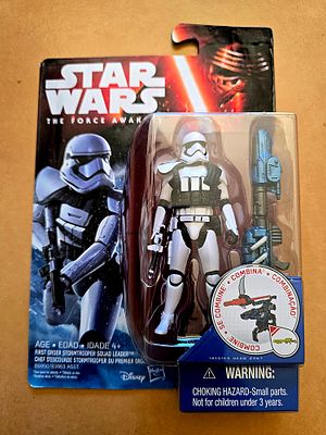 Star Wars - New, sealed case of a 3.75-inch Hasbro Star Wars: The Force Awakens First Order 