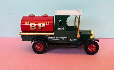 A collectible die-cast model from the Matchbox Models of Yesteryear series, representing a 